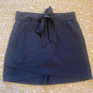 Kyodan Black Performance Skort Skirt Tie Front Tennis Golf Womens Petite X Small